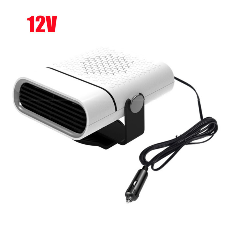 3 In 1 Car Heater Defogger Plug In Cigarette Lighter Mini Car Heater Defroster ABS Car Heaters Fan Defogger Anti-Fog - Image 2