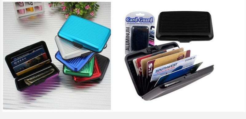 Aluminum Alloy Credit Card Bag, Business Card Holder Card - Image 10