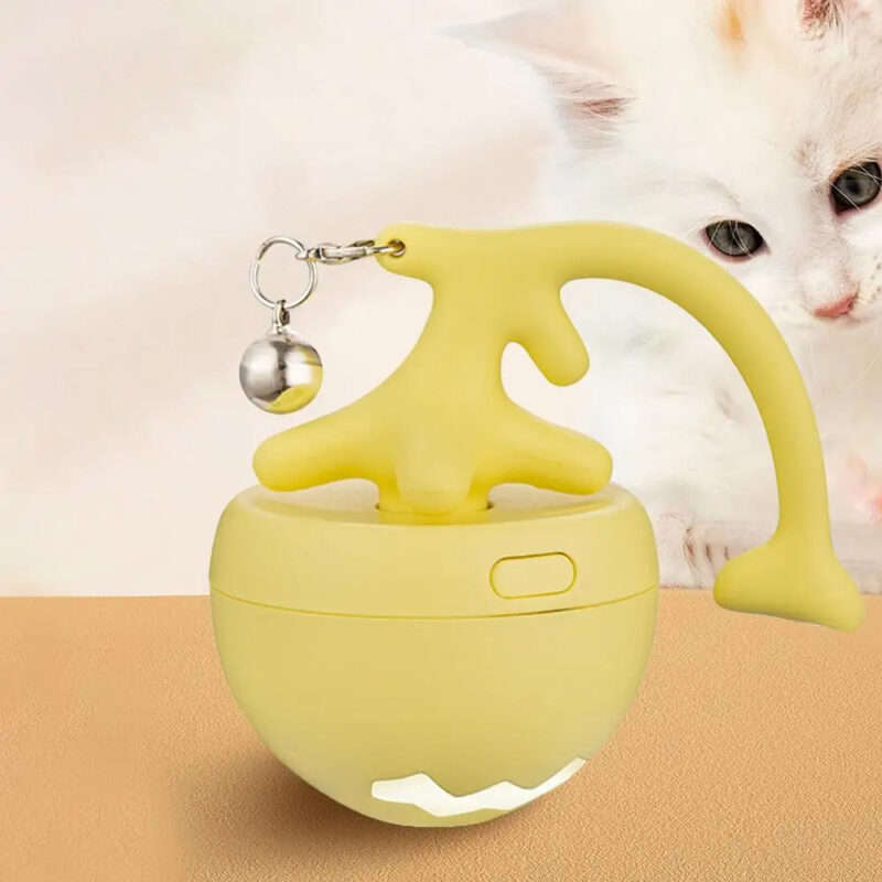 Smart Interactive Cat Toy Ball USB Rechargeable Moving Rolling Ball USB Rechargeable Ball Smart Moving Pets Toy Self-Play Pet Products - Image 2