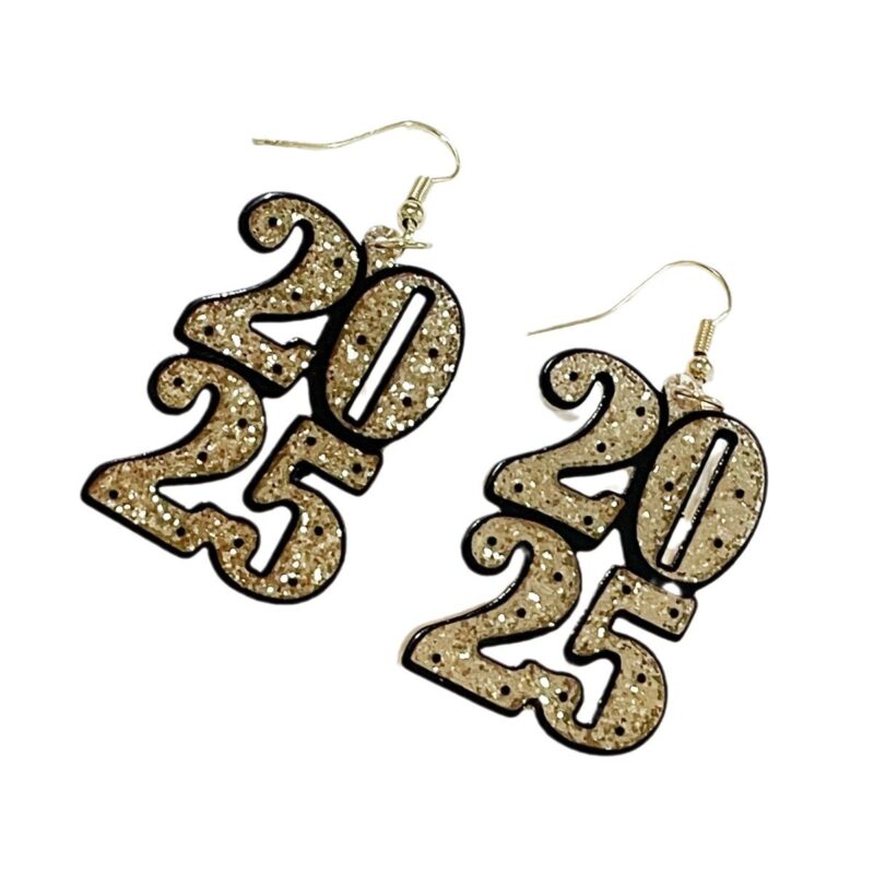 Acrylic Fashion Earrings Sequins Creative Design - Image 4