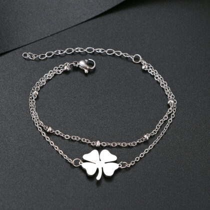 Women's Exquisite Simple Fashion Personality Bracelet - Silver