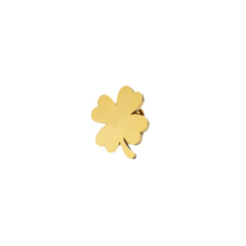 Fashion Four-leaf Clover Men's Suit Brooch Women Evening Dresses Badge Brooch - Image 6