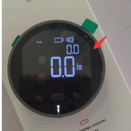 Distance Measuring Instrument Electronic Measuring Ruler Tape Measure High Definition Digital LCD High Precision Electronic Measuring Ruler Tool - Black 5PCS